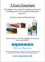 aquamax Einkaufsgutschein